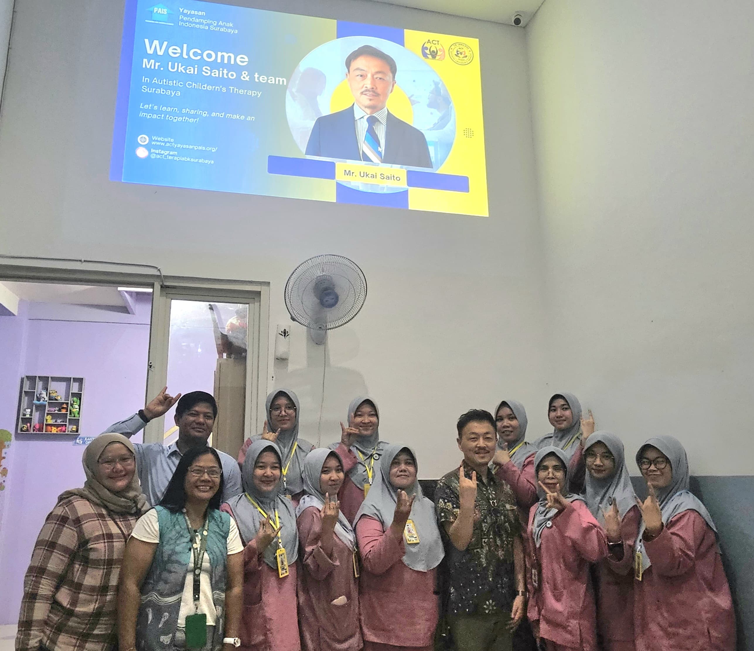 Kunjungan Mr. Ukai Saito